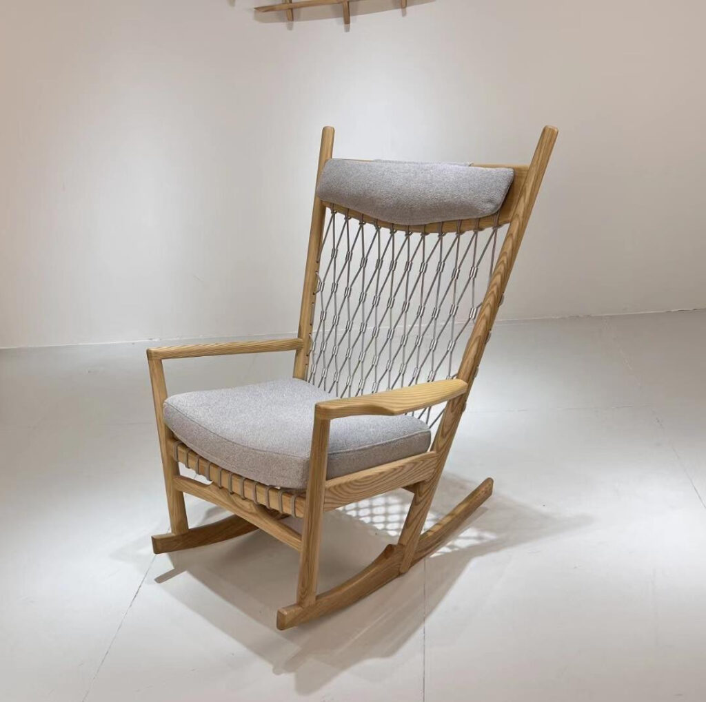 arm chair #06 - 思古實木搖椅