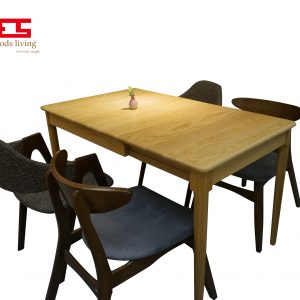 橡木伸縮餐枱 - Jinni extendable table