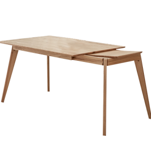 柱式櫻桃木伸縮餐枱 - Pole Extendable dining table