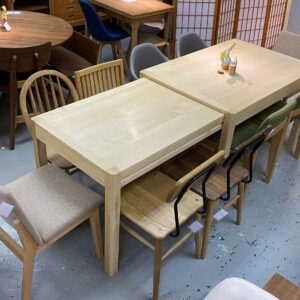 櫻桃木伸縮餐枱 - Joy sliding extendable table